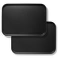 thumbnail image 1 of Jubilee 16" x 22" Restaurant Serving Trays (Set of 2), Black - NSF Rectangular Food Service Trays, 1 of 6