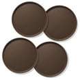 thumbnail image 1 of Jubilee 18" Round Restaurant Serving Trays (Set of 4), Brown - NSF Food Service Trays, 1 of 7