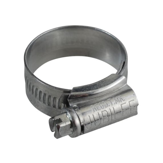 Jubilee - 1A Zinc Protected Hose Clip 22 - 30mm (7/8 - 1.1/8in)