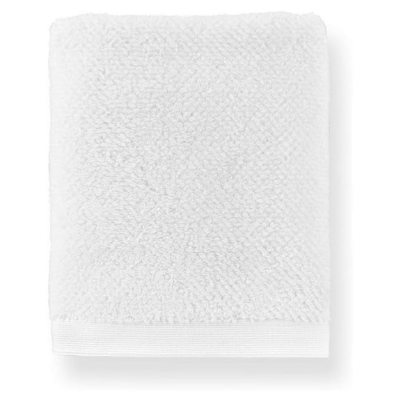 Jubilee Bath Towels - Luxurious 100% Long Staple Cotton Textured Bath Towels with 600 Gram Weight - Hand Towel (White)