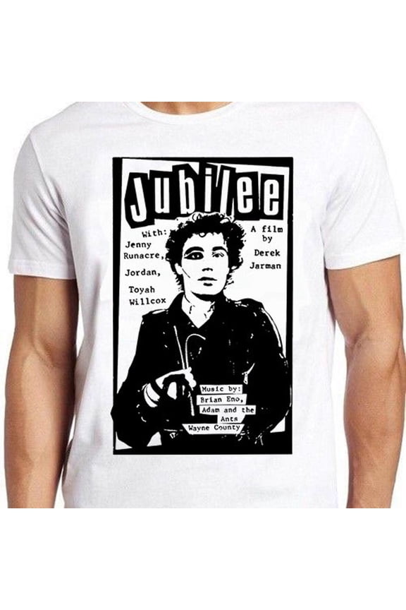 Jubilee Graphic Tee Shirt 70s Punk Cult Movie Retro Cool Cotton Top,for men & women up to 5XL