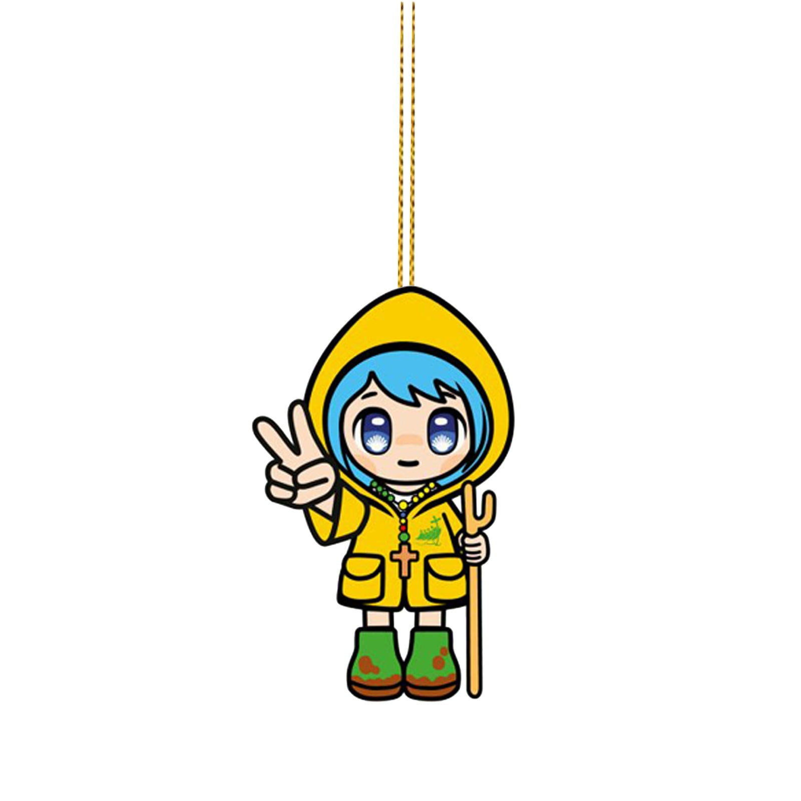 Jubilee Luce Catholic Pilgrim, Christmas Tree Hanging Decoration
