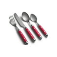thumbnail image 1 of Jubilee Red 18/0 16-Piece Flatware Set, Service for 4, 1 of 5