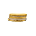 thumbnail image 1 of Jubilee Silver and Gold Bangle Stack, 1 of 3