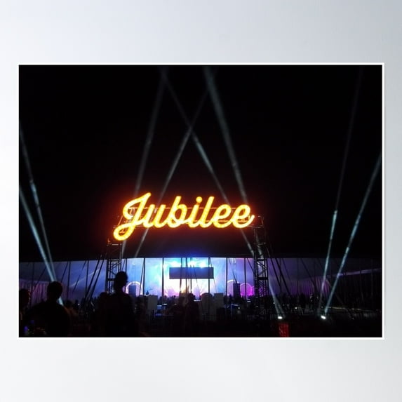 Jubilee Stage Poster Wall Art, Modern Wall Decor, 24x36 UNFRAMED