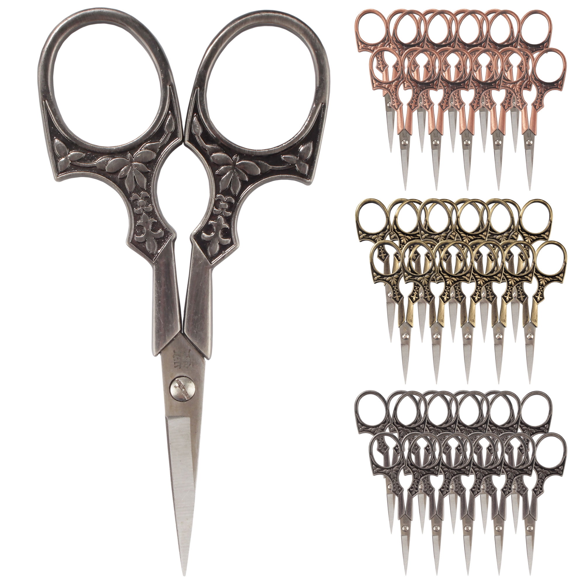 JubileeYarn Antique Style Heirloom Embroidery Craft Scissors - Assortment - 30 Pairs