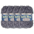 thumbnail image 1 of JubileeYarn Baby Bear Faux Fur Yarn - 100g/Skein Chunky Weight Polyester - Smoke Grey - 4 Skeins, 1 of 7