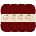 thumbnail image 1 of JubileeYarn Baby Soft Bamboo Cotton Yarn - 50g/Skein - Red Hot Red - 4 Skeins, 1 of 7