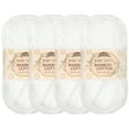 thumbnail image 1 of JubileeYarn Baby Soft Bamboo Cotton Yarn - 50g/Skein - Cotton White - 4 Skeins, 1 of 7