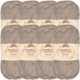 thumbnail image 1 of JubileeYarn Bamboo Cotton Sport Yarn - 50g/Skein - Sand Cliff Brown - 8 Skeins, 1 of 7