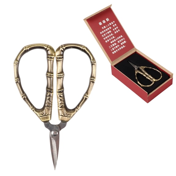 JubileeYarn Bamboo Stalk Embroidery Craft Scissors - Extra Small - 1 Pair