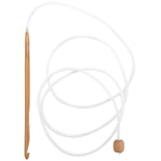 JubileeYarn Bamboo Tunisian Afghan Circular Crochet Hook - 6mm