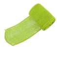 thumbnail image 1 of JubileeYarn Burlap Jute Craft Ribbon - 5.5" x 10 Yards - Green - 3 Rolls, 1 of 4