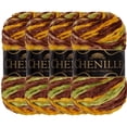 thumbnail image 1 of JubileeYarn Chenille Yarn - Worsted Polyester - 100g/Skein - El Dorado - 4 Skeins, 1 of 6