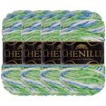 thumbnail image 1 of JubileeYarn Chenille Yarn - Worsted Weight - 100g/Skein - Annwn - 4 Skeins, 1 of 6