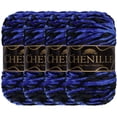 thumbnail image 1 of JubileeYarn Chenille Yarn - Worsted Weight - 100g/Skein - Atlantis - 4 Skeins, 1 of 6