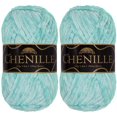 thumbnail image 1 of JubileeYarn Chenille Yarn - Worsted Weight - 100g/Skein - Mochi - 2 Skeins, 1 of 6