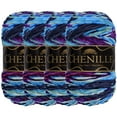 thumbnail image 1 of JubileeYarn Chenille Yarn - Worsted Weight - 100g/Skein - Nibiru - 4 Skeins, 1 of 6