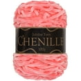 thumbnail image 1 of JubileeYarn Chenille Yarn - Worsted Weight - 100g/cake - Sweetheart - Light Coral Salmon Pink Velvet - Crochet and Knitting Yarn - 1 Cake, 1 of 6