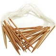 thumbnail image 1 of JubileeYarn Circular Bamboo Knitting Needles - 24" - Carbonized Brown - 15 Sizes, 1 of 1