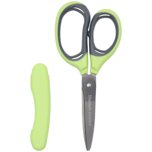 JubileeYarn Classroom Craft Scissors - Green - 10 Scissors
