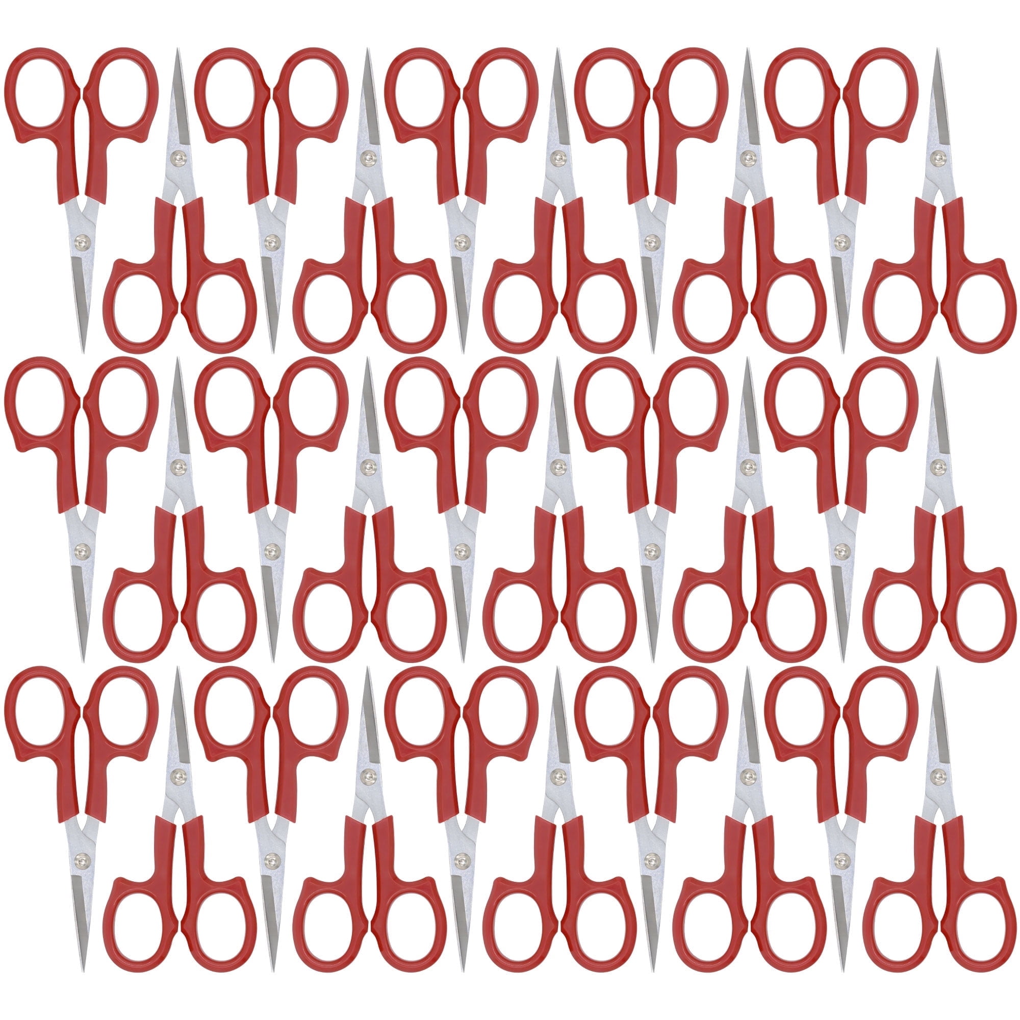 JubileeYarn Coated Embroidery Scissor - Red - 30 Scissors