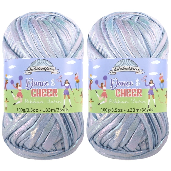 JubileeYarn Dance & Cheer Yarn - 100g/Polyester - Baja - 2 Skeins