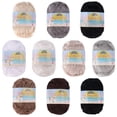 thumbnail image 1 of JubileeYarn Delightfully Fine Mini Bonbons - 10g/Skein - Grey - 10 Skeins, 1 of 6