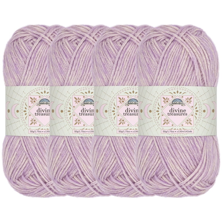 JubileeYarn Divine Treasures Yarn - Fine Cotton Acrylic Blend
