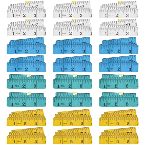 JubileeYarn Fabric Measuring Tape - Assortment - 24 Units