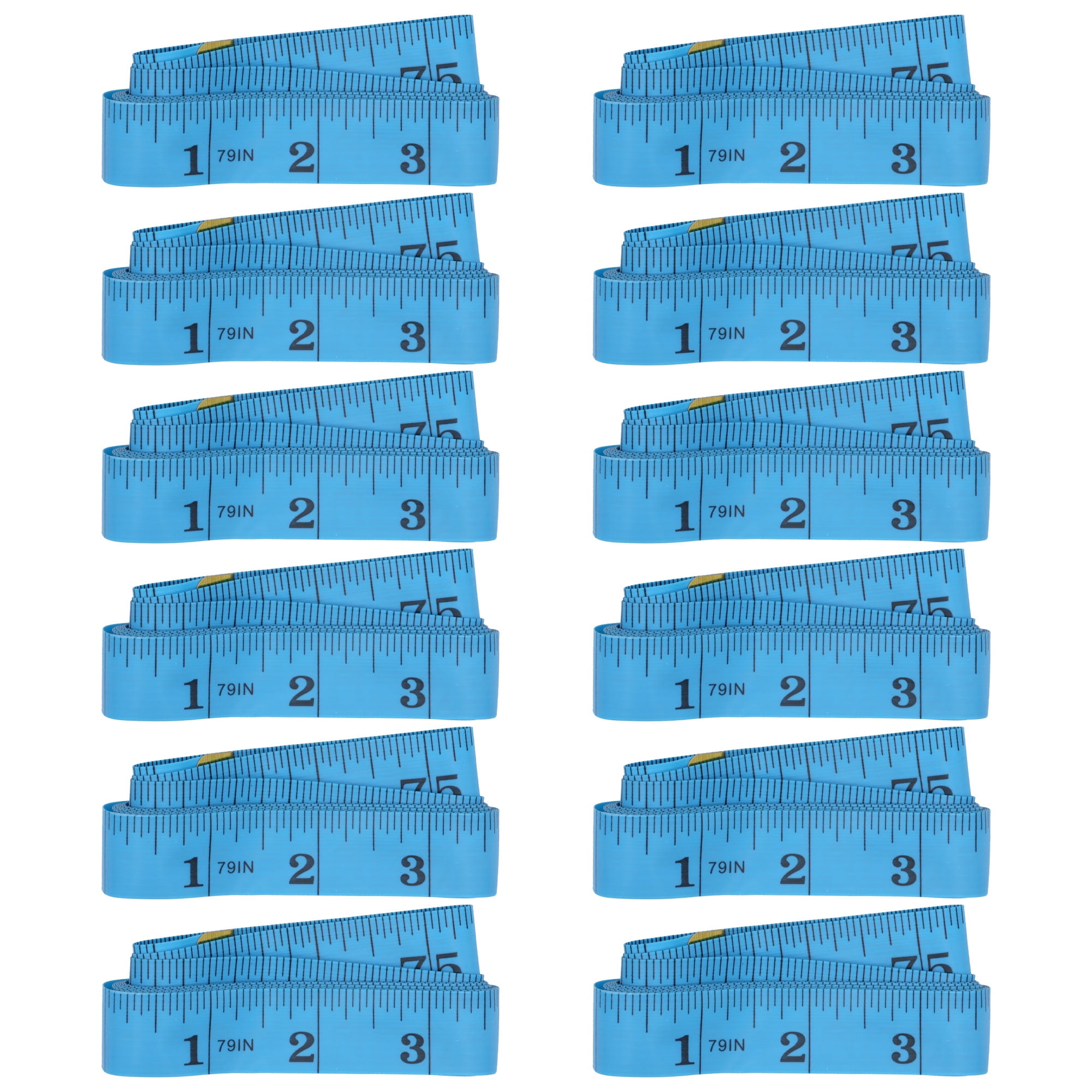 JubileeYarn Fabric Measuring Tape - Blue - 12 Units