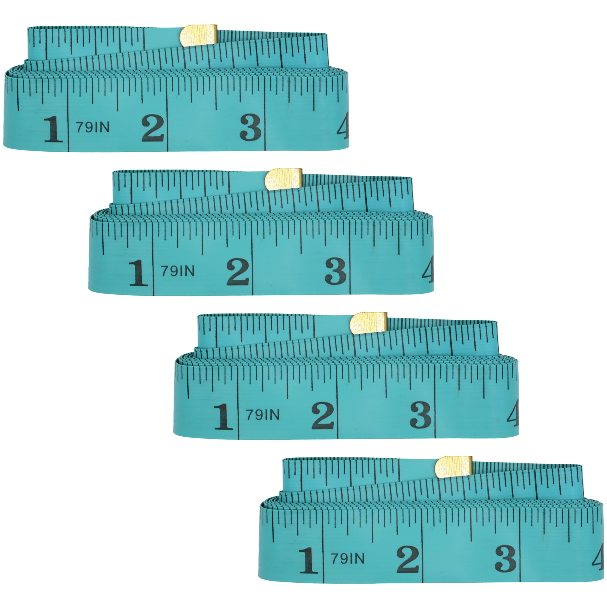 JubileeYarn Fabric Measuring Tape - Green - 4 Units