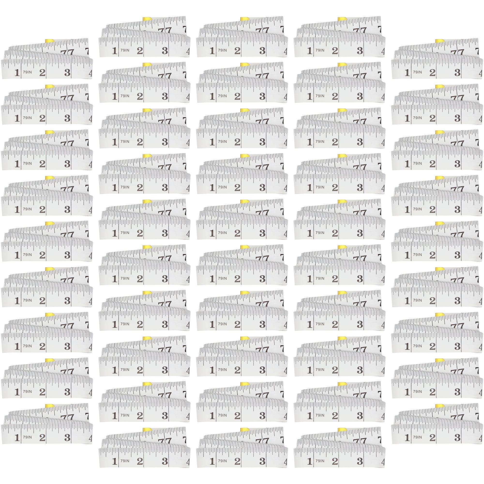 JubileeYarn Fabric Measuring Tape - White - 48 Units