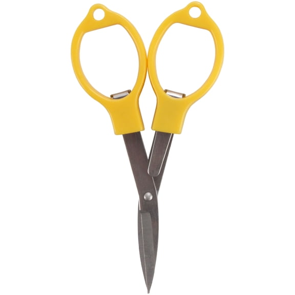 JubileeYarn Foldy Friends - Plastic Folding Scissors - Yellow - 1 Scissor
