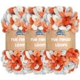 thumbnail image 1 of JubileeYarn Fun Finger Loops Yarn - 100g/Skein Jumbo Polyester - Ares - 3 Skeins, 1 of 6