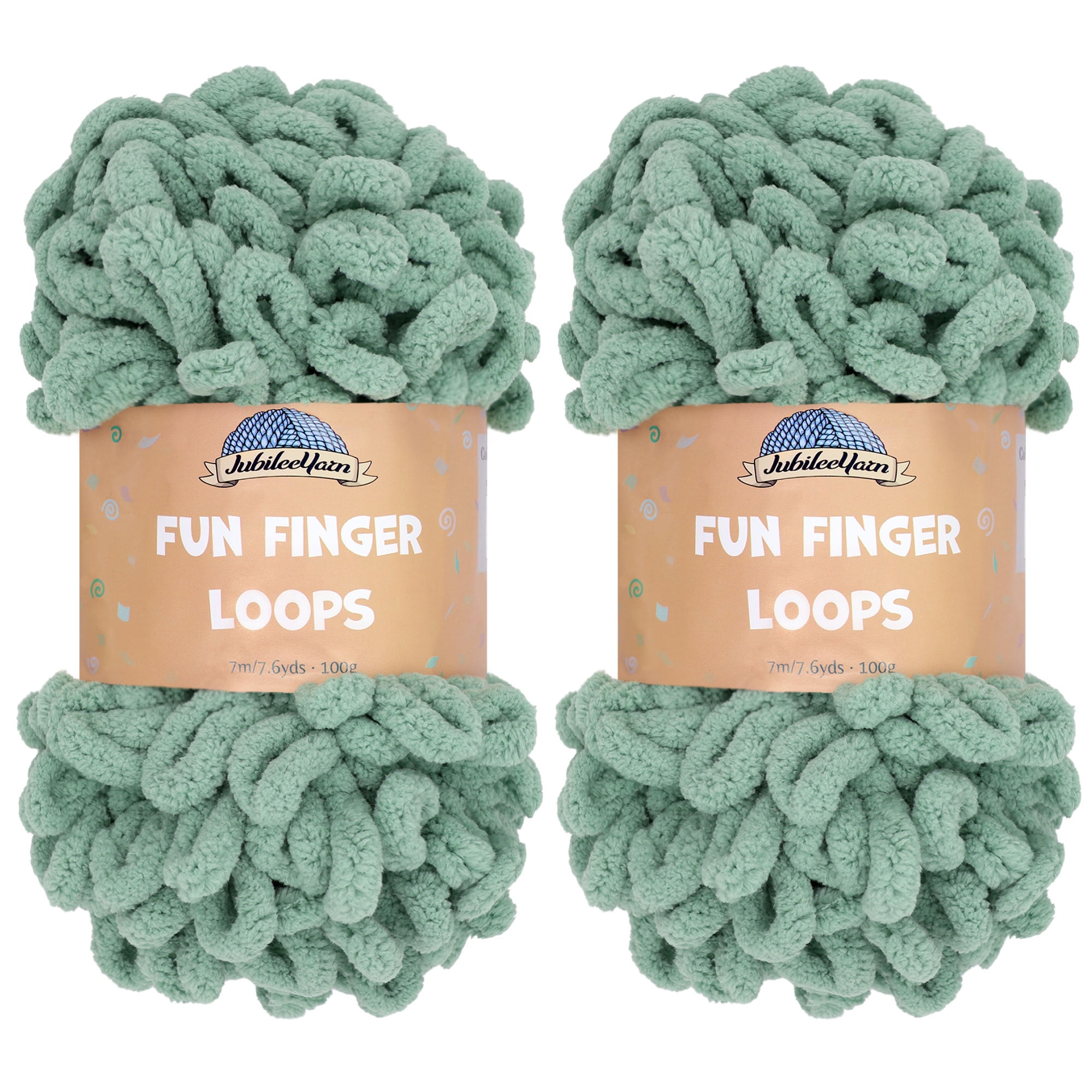 Jubileeyarn Fun Finger Loops Hilo Poliéster Jumbo Weig... | Cuotas sin