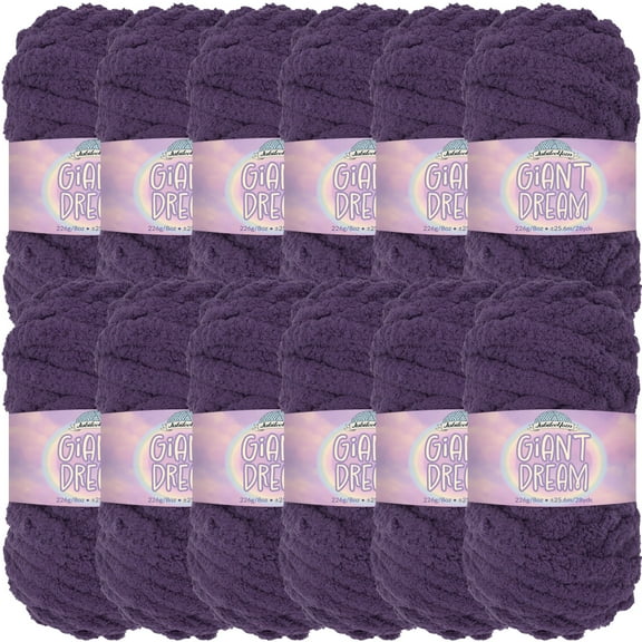JubileeYarn Giant Dream Yarn - 226g/Skein Jumbo Polyester - Fantasy - 12 Skeins