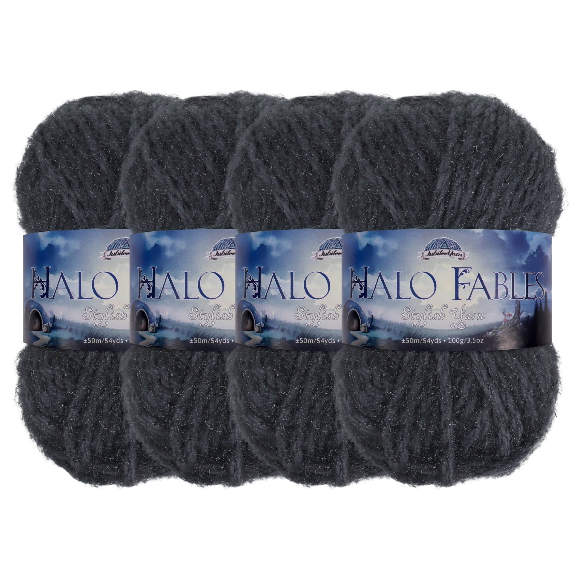 JubileeYarn Halo Fables - 100g/Skein Bulky Acrylic - Basking Cyclone ...