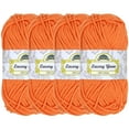 thumbnail image 1 of JubileeYarn Lacery Yarn - Chunky Cotton - 100g/Skein - Orange Peel - 4 Skeins, 1 of 7