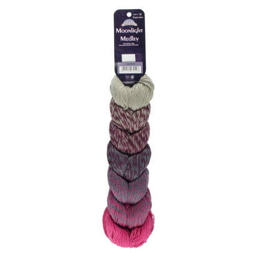 JubileeYarn Moonlight Medley Yarn - Ombré DK Merino Wool/Acrylic - 200g/Hank - Sagittarius - 1 Hank