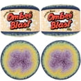 thumbnail image 1 of JubileeYarn Ombré Blast Yarn- Baby Weight Cotton - 220g/cake - Doomsday Machine - 2 Cakes, 1 of 6
