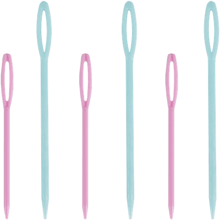 JubileeYarn Plastic Yarn Needles Set - 6 Pieces