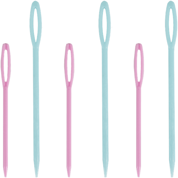 JubileeYarn Plastic Yarn Needles Set - 6 Pieces