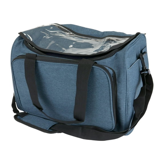 JubileeYarn Rectangular Fabric Yarn Storage Tote Bag - Blue - 1 Bag