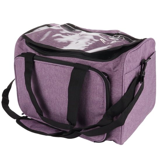 JubileeYarn Rectangular Fabric Yarn Storage Tote Bag - Purple - 1 Bag