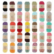 JubileeYarn Simply Sweet Yarn - 100g/Skein DK Cotton Blend - Variety Pack - 4 Skeins