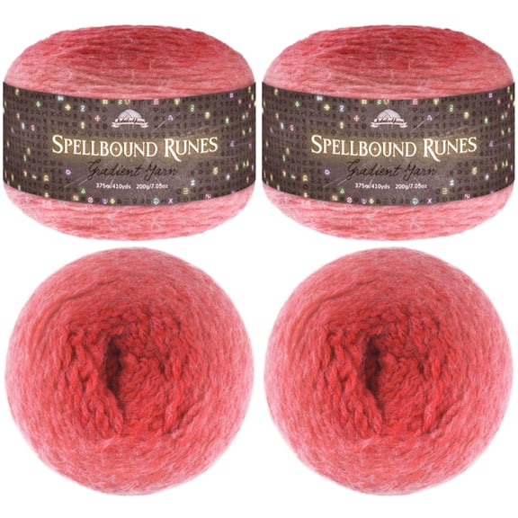 JubileeYarn Spellbound Runes Yarn - 200g/Cake Worsted Acrylic - Impulse - 2 Cakes