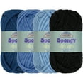 thumbnail image 1 of JubileeYarn Spongy Dish Yarn - 50g/Skein Worsted Nylon Dishcloth - Shades of Blue - 4 Skeins, 1 of 7