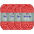thumbnail image 1 of JubileeYarn Spongy Dish Yarn - 50g/Skein Worsted Nylon Dishcloth - Soft Red - 4 Skeins, 1 of 7
