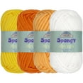 thumbnail image 1 of JubileeYarn Spongy Dish Yarn - 50g/Skein Worsted Nylon Dishcloth - Shades of Yellow - 4 Skeins, 1 of 7